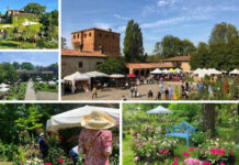Al Castello di Paderna primavera in fiore: “L’Italia che germoglia nei giardini”