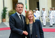 Italia-Francia, concluso dopo circa 3 ore il bilaterale tra Meloni e Macron
